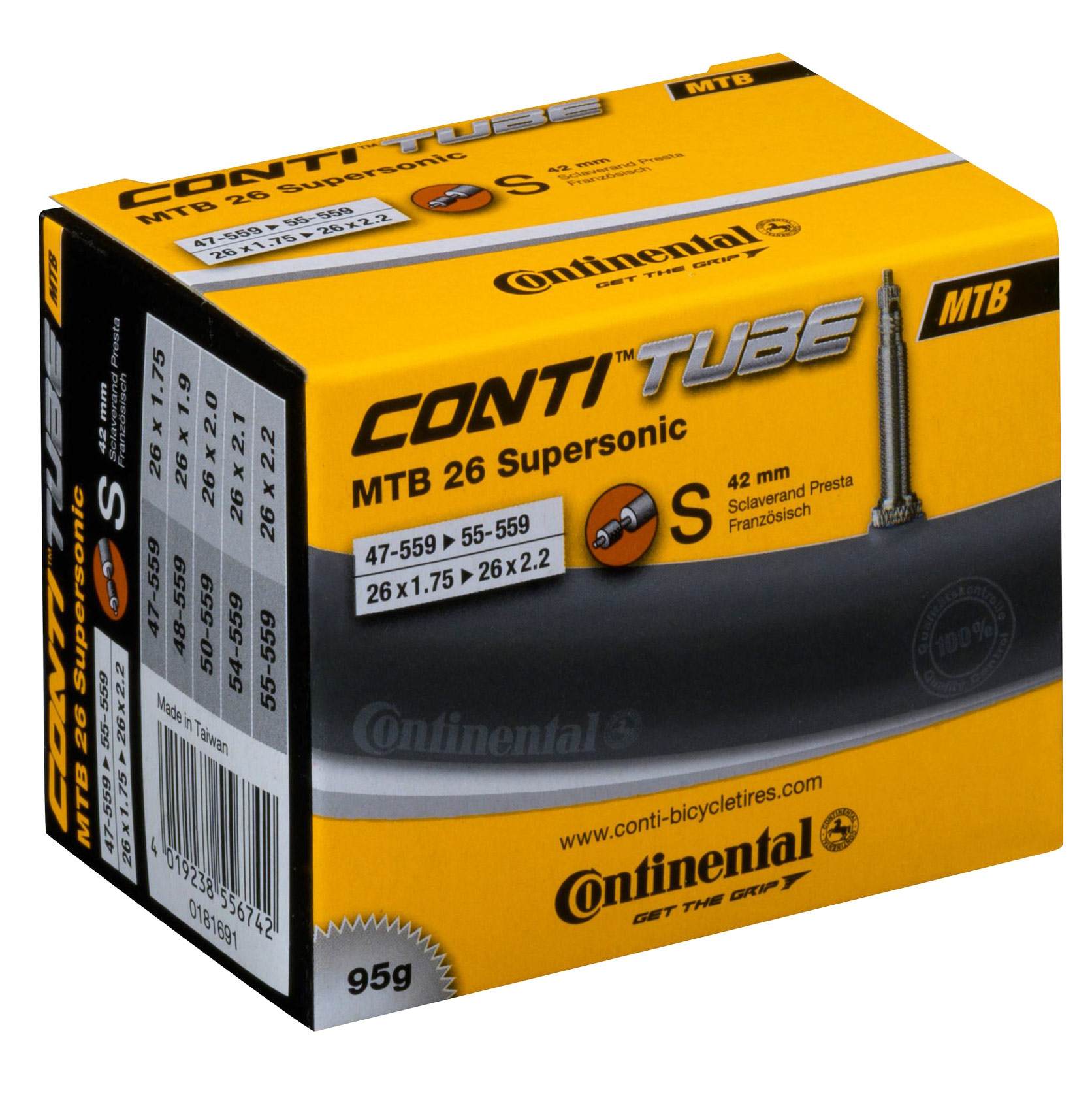 Picture of Continental MTB 26 Supersonic S42 Tube