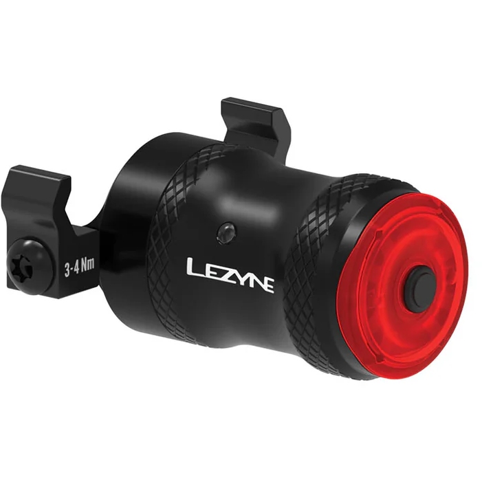 Productfoto van Lezyne Saddle Ai Alert 250 Fietslamp Achteraan + Remlicht - satin black