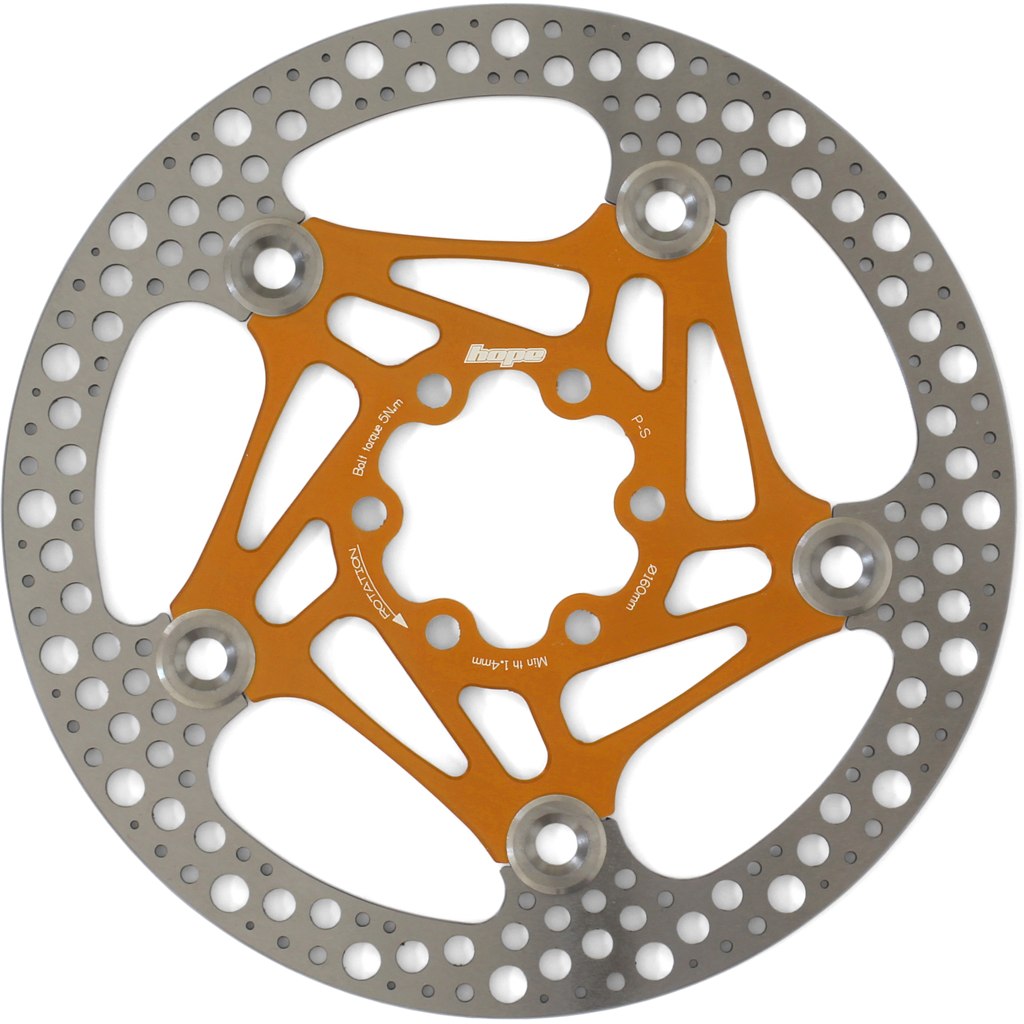 Picture of Hope Road Rotor - 160 mm - orange