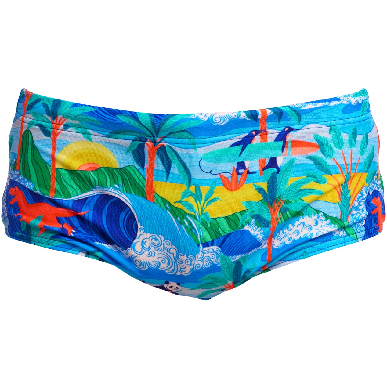 Bild von Funky Trunks Sidewinder Eco Trunks Badehose Jungen - Duuude