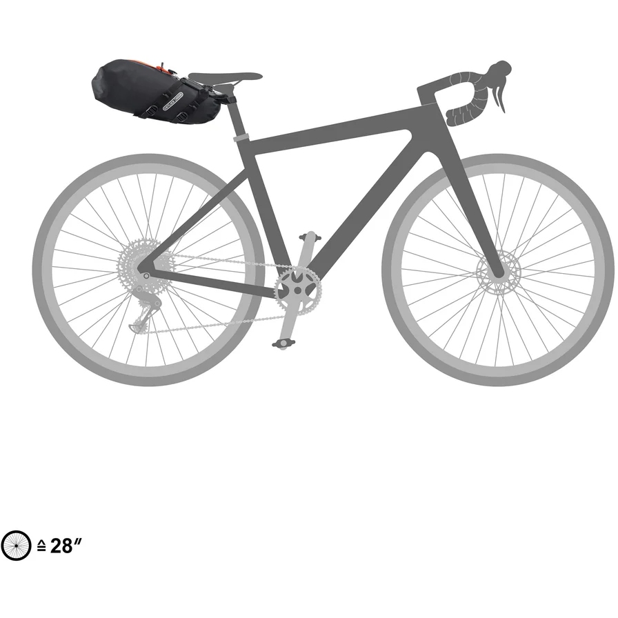 ORTLIEB Seat-Pack QR Saddle Bag - 7.5L - black matt | BIKE24
