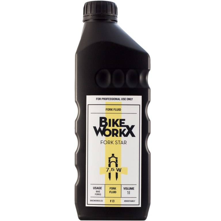 Produktbild von BikeWorkx Fork Star 7,5 WT Gabelöl - Flasche - 1000ml