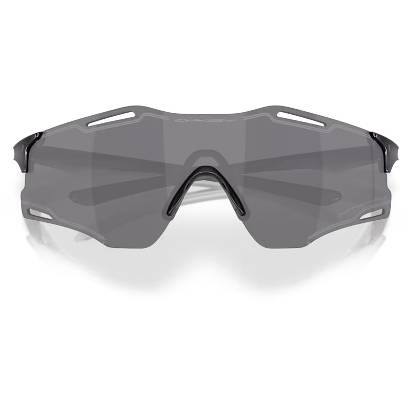 Oakley Cybr Zero Glasses - Polished Black/Clear - Black Iridium