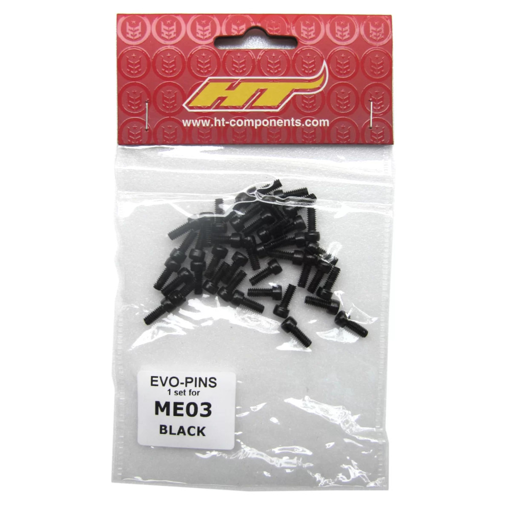 Produktbild von HT ME03 Aluminium Pedal-Pins - schwarz