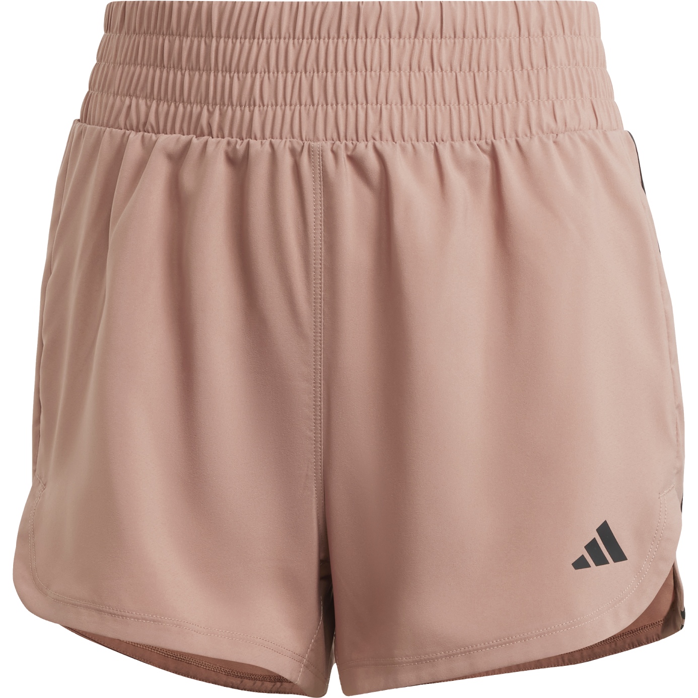 Picture of adidas Pacer Woven 5&quot; High Shorts Women - warm clay/black JD2288