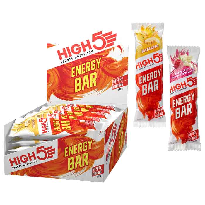 Energy Bars of PowerBar, Multipower, SPONSER, BORN and High5 BIKE24