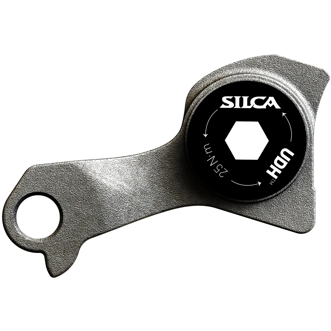 SILCA UDH Titanium Derailleur Hanger Shimano DM silver BIKE24