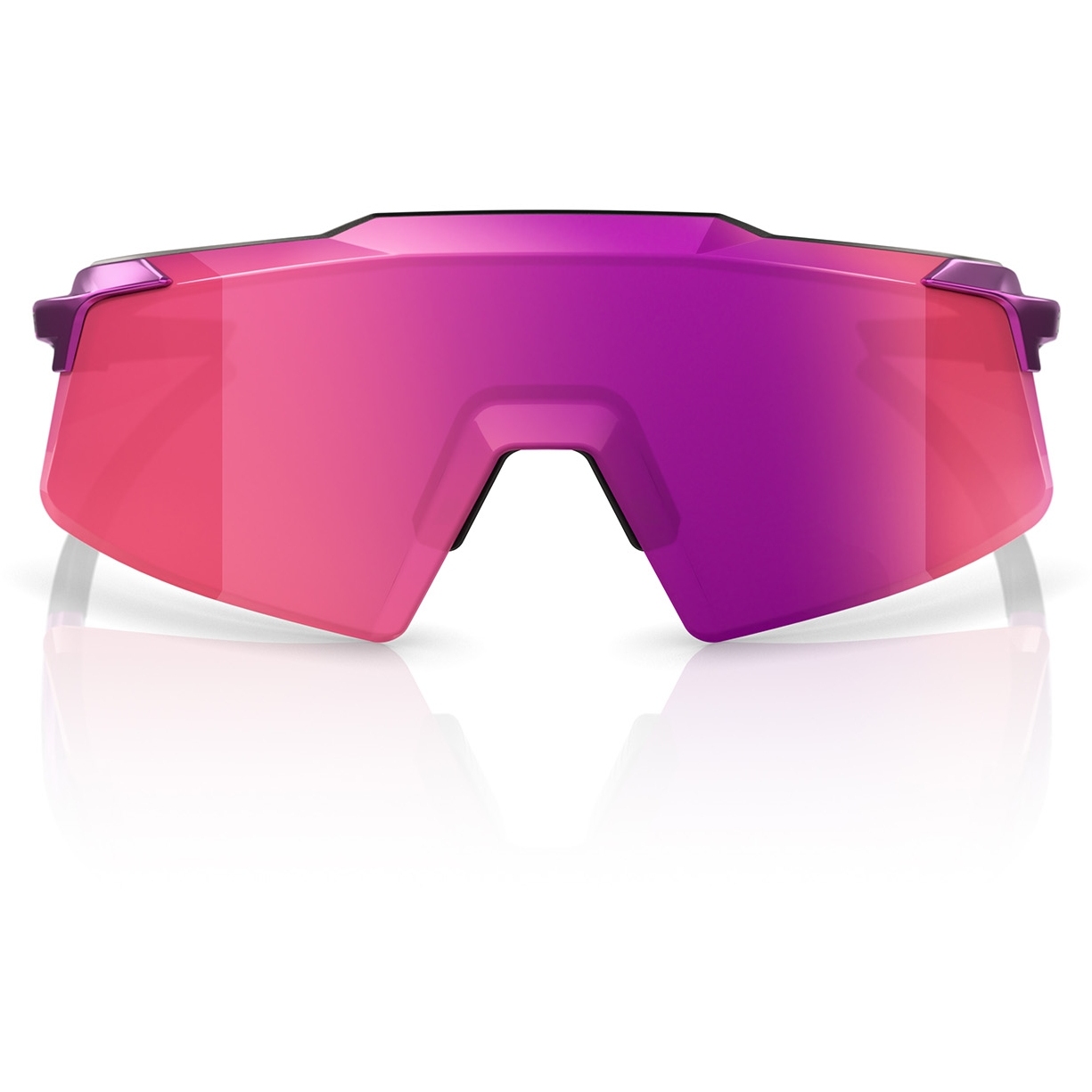 100% Aerocraft Glasses - Gloss Purple Chrome - Purple Multilayer