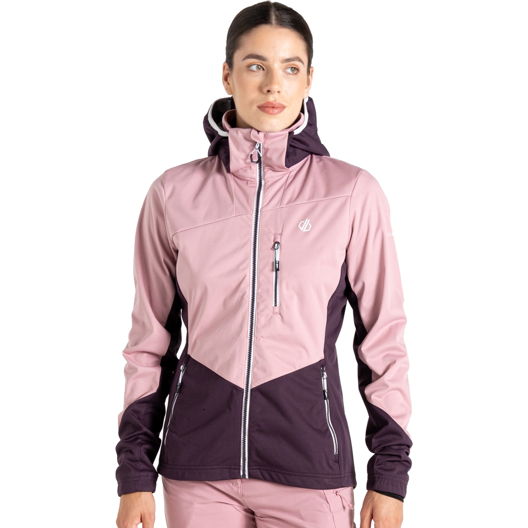 Image of Dare 2b Lexan II Softshell Jacket Women - 126 Lilas / Deep Plum