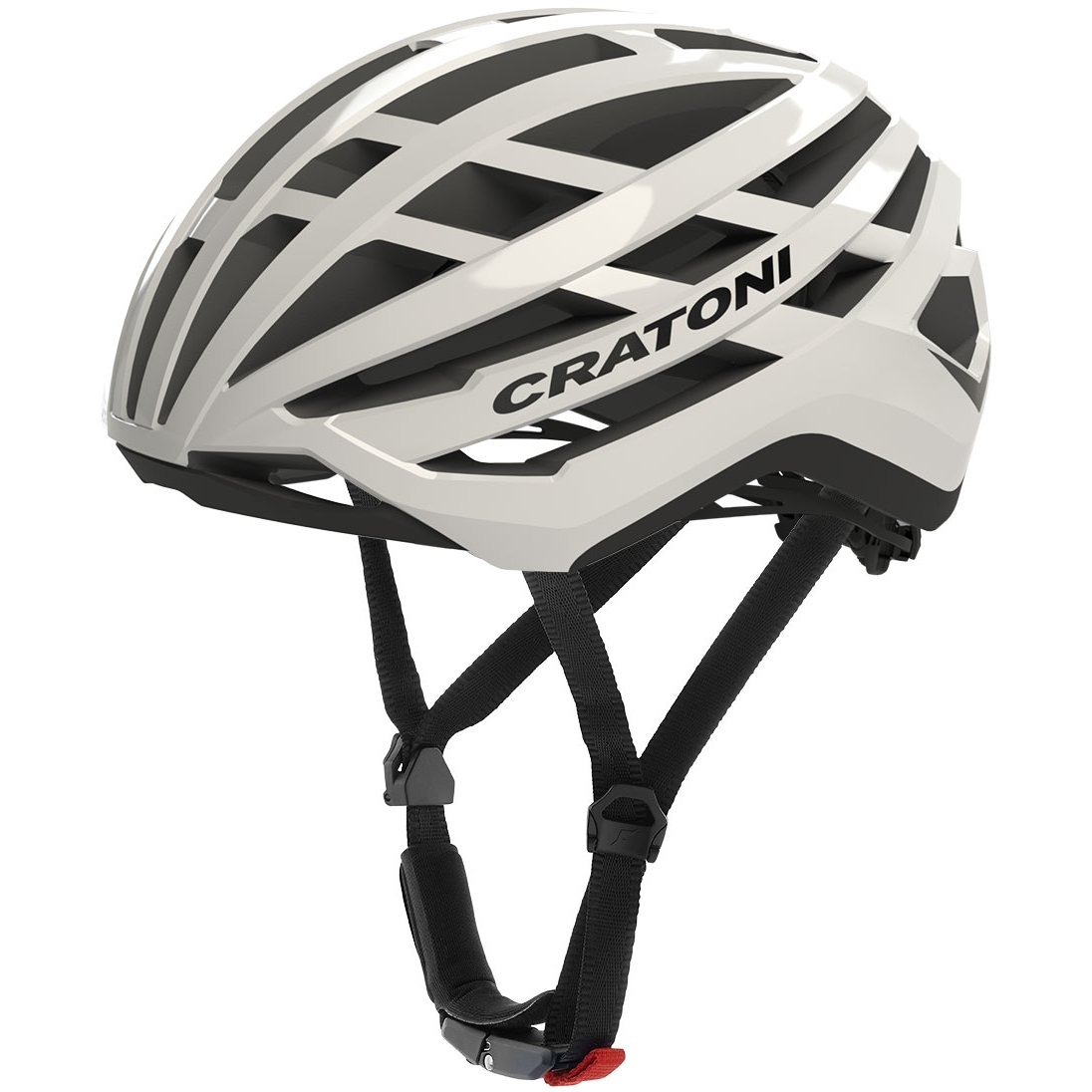 Produktbild von CRATONI C-Vento Fahrradhelm - white glossy-matt
