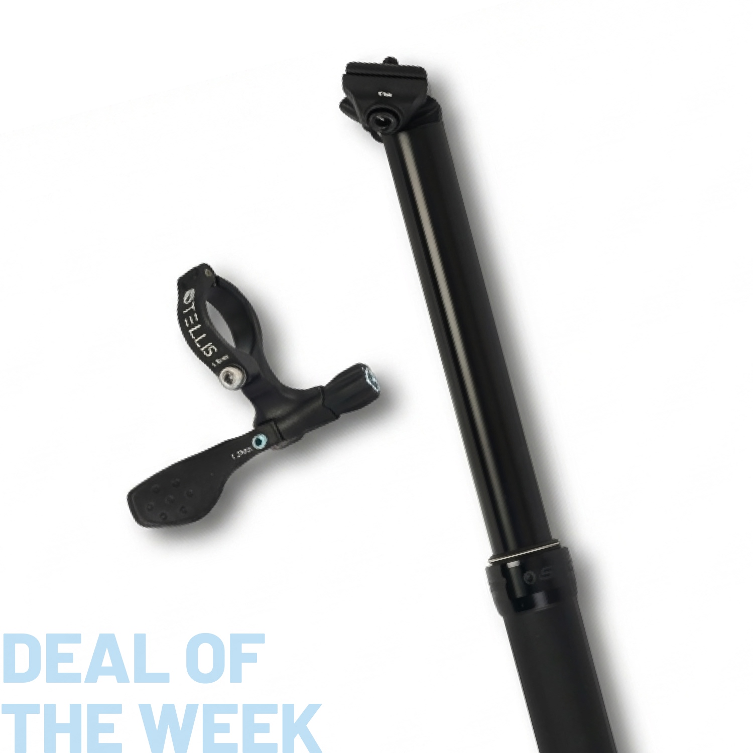 SDG Tellis V2 Dropper Seatpost + Remote Lever 2.0 - Travel 170mm