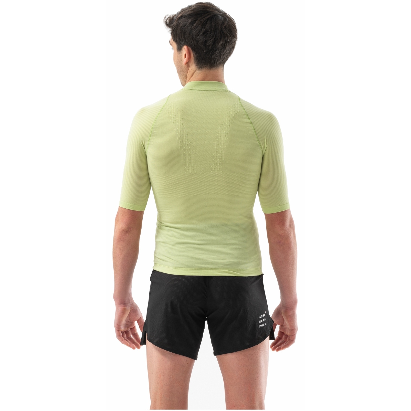 Compressport Camiseta de Manga Corta Hombre Trail Racing Postural nile