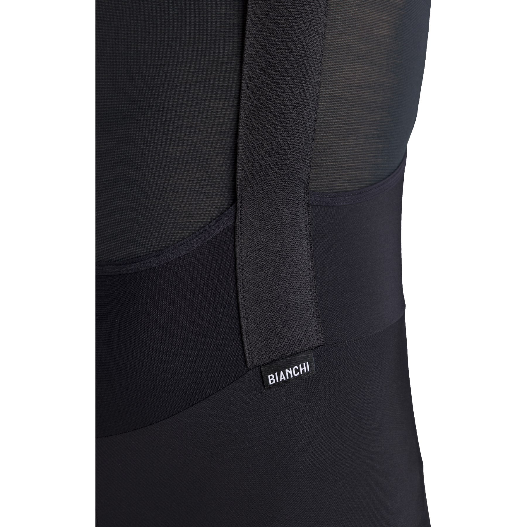 Santini Bianchi Milano Classic Thermal Bib Tights Men - black NE