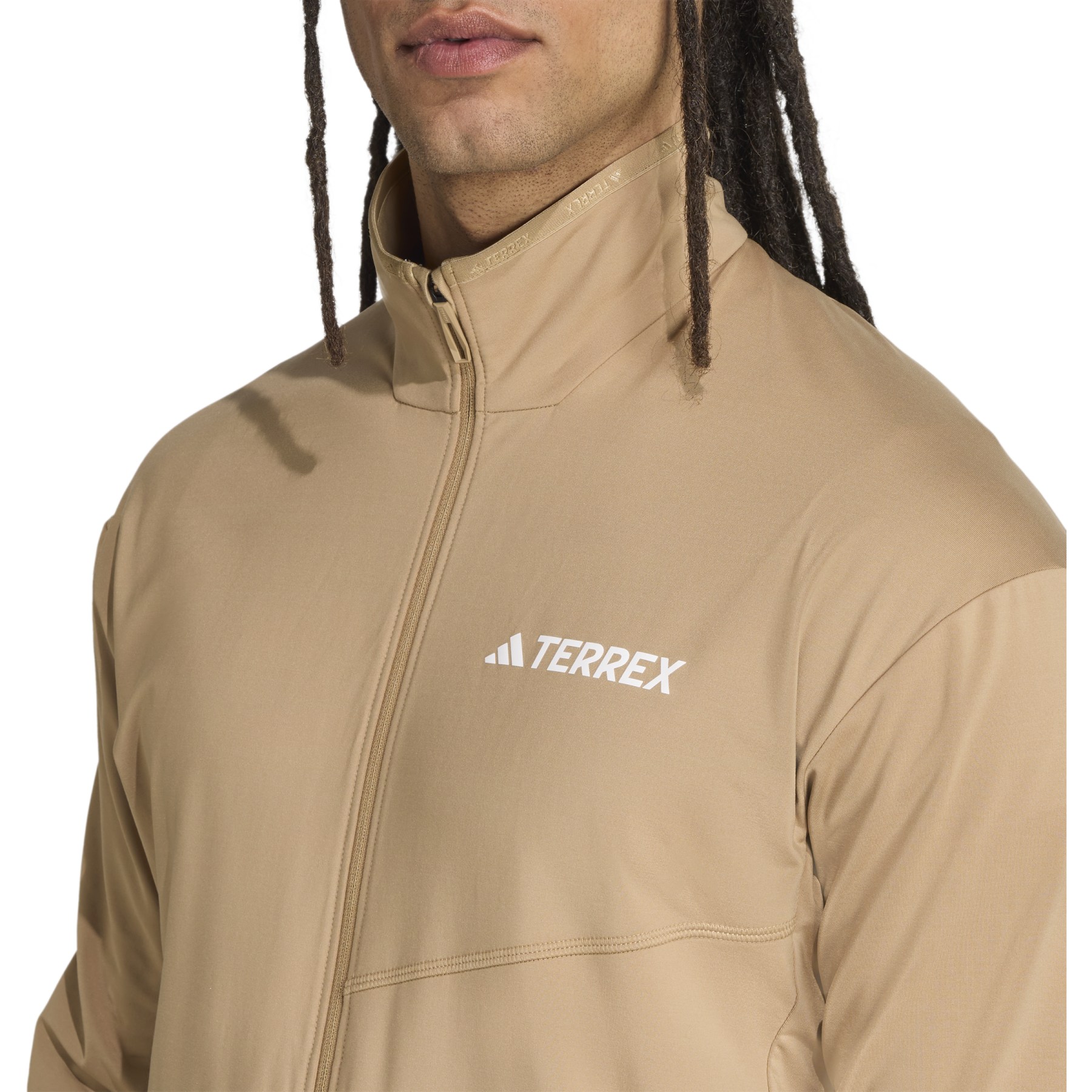 adidas TERREX Multi Climawarm Fleece Jacket Men - cardboard JM0139