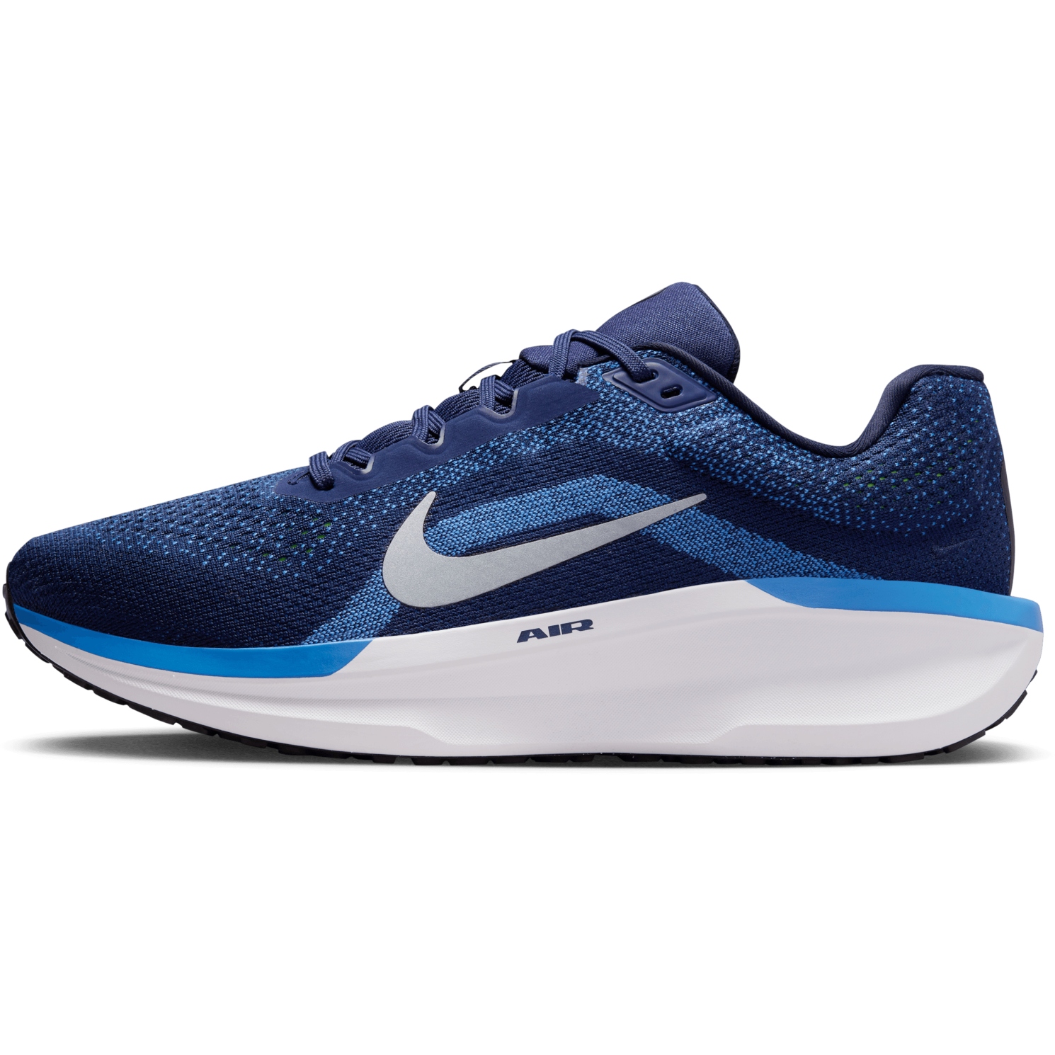Navy blue nike sneakers mens deals