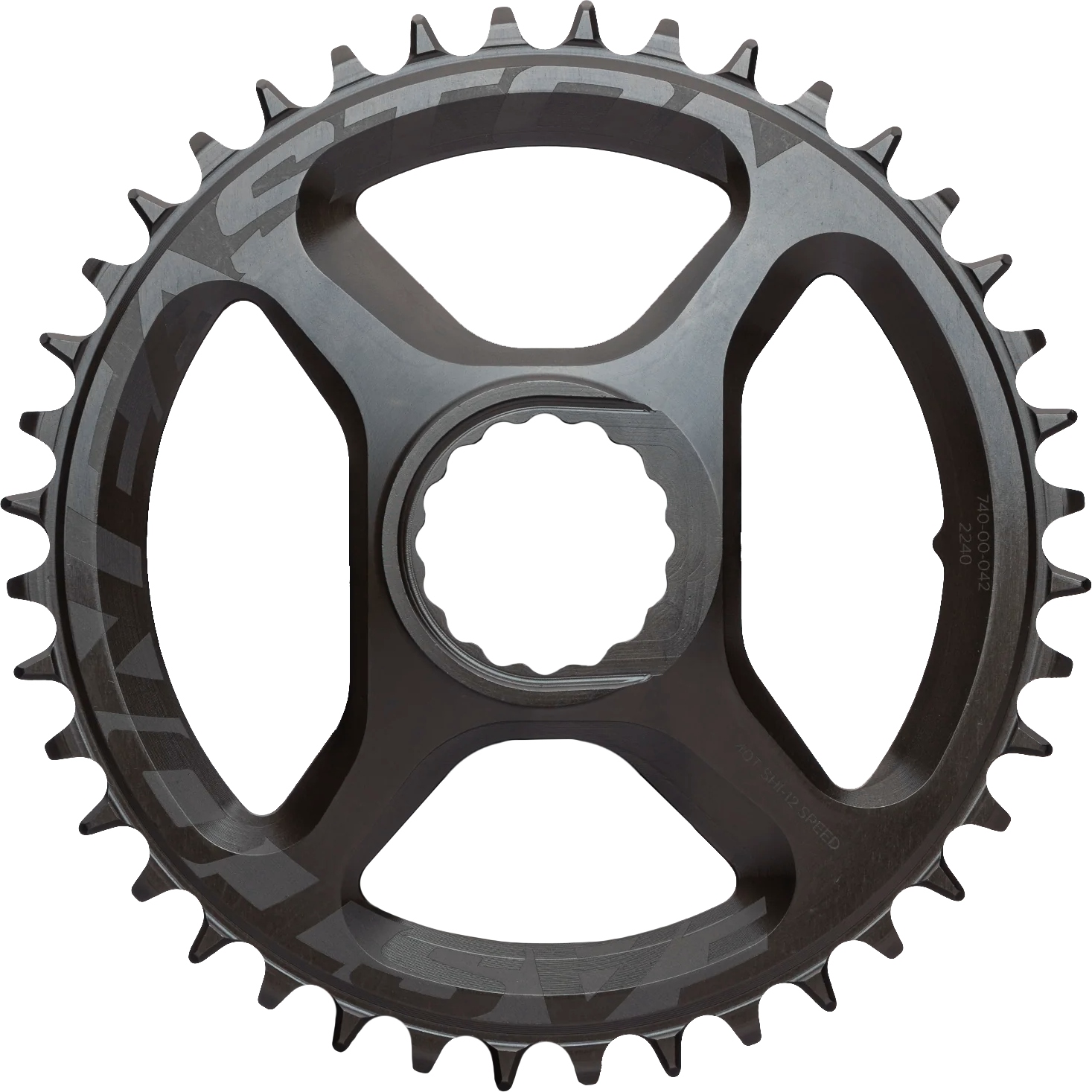 Productfoto van Easton SHI 12 SPD Gravel &amp; Road 1x Direct Mount Kettingblad