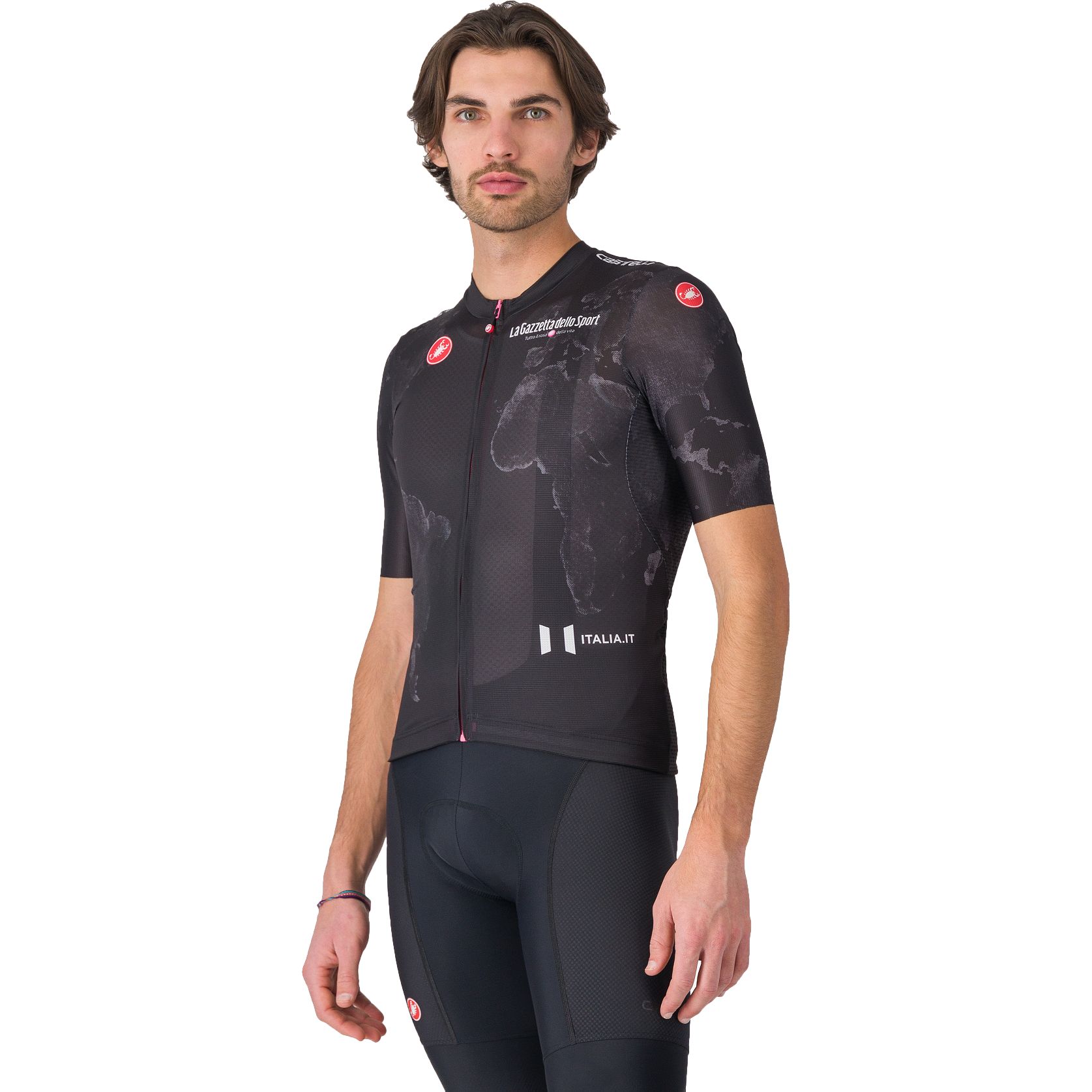 Produktbild von Castelli Giro d&#039;Italia #Giro108 Competizione 3 Kurzarmtrikot Herren - schwarz 010