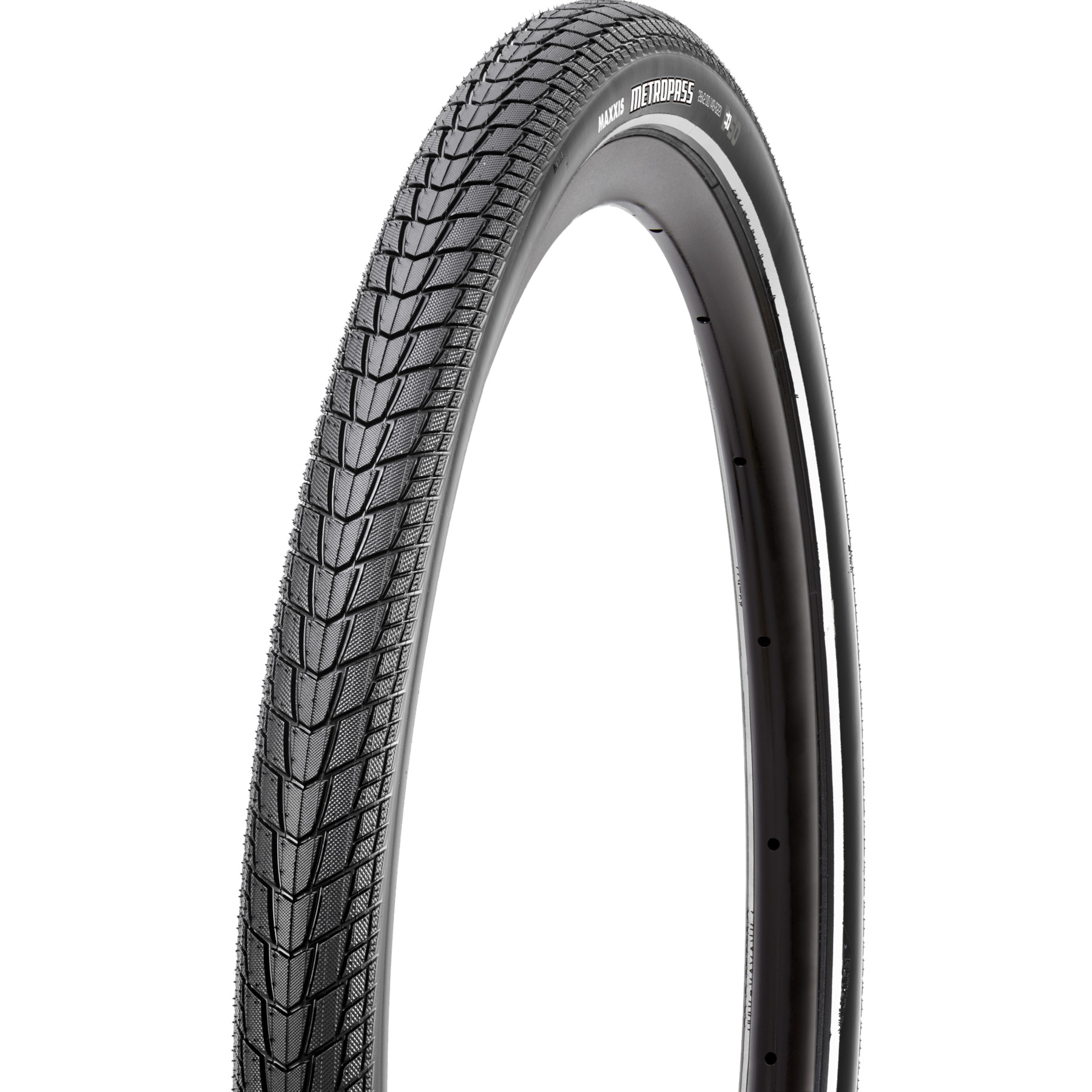 Picture of Maxxis MetroPass Wire Bead Tire - City | 4 Season | MaxxProtect | ECE-R75 - 27.5x2.00&quot; | Reflex