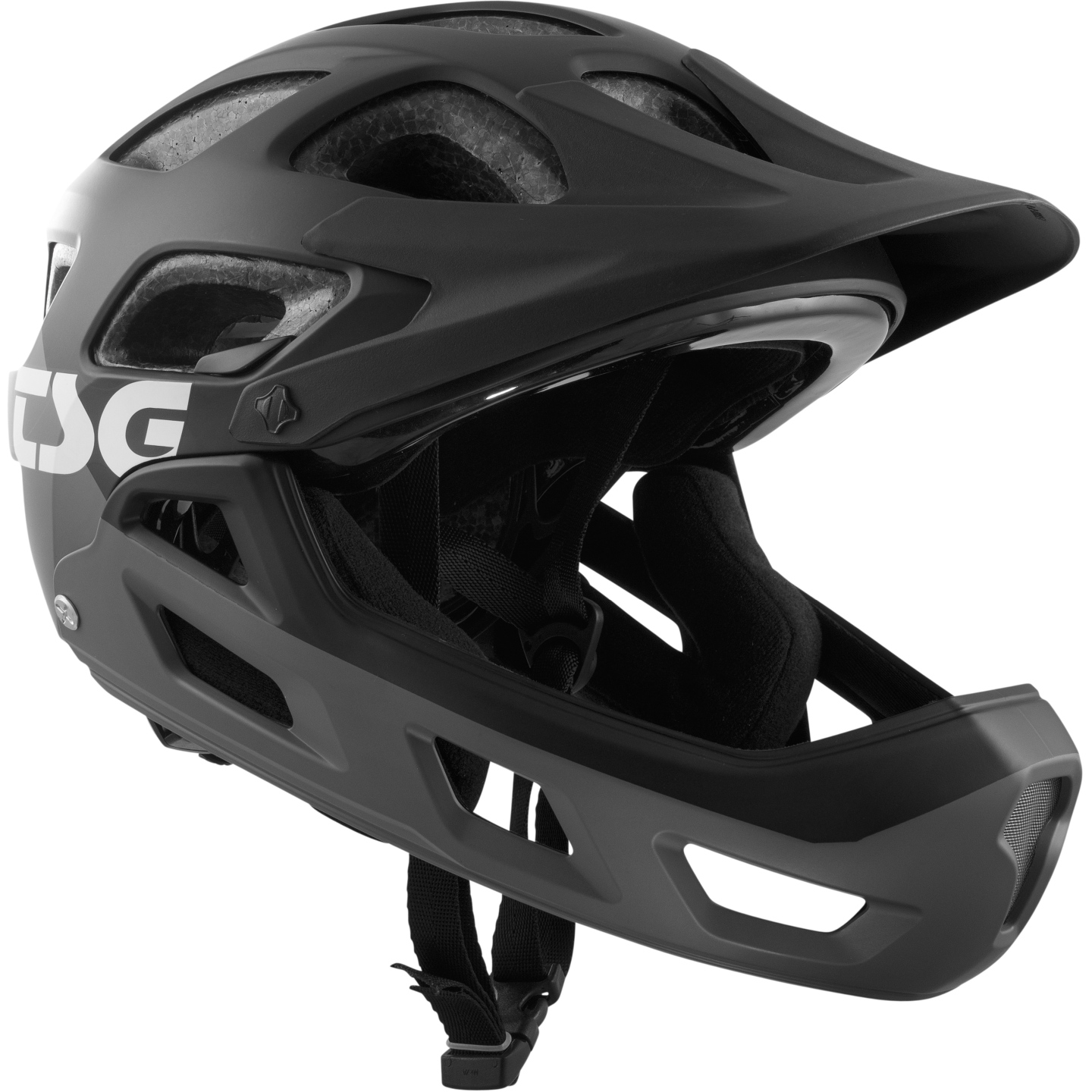 Foto van TSG Seek Youth FR Graphic Design Helmet - flow grey/black