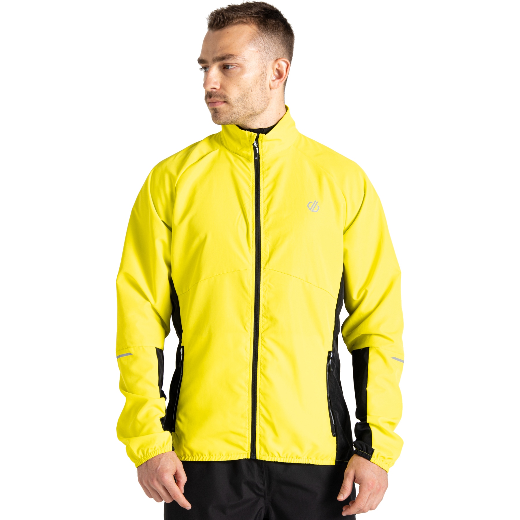 Productfoto van Dare 2b Ablaze III Windbreaker Heren - X9M Neon Spring / Black