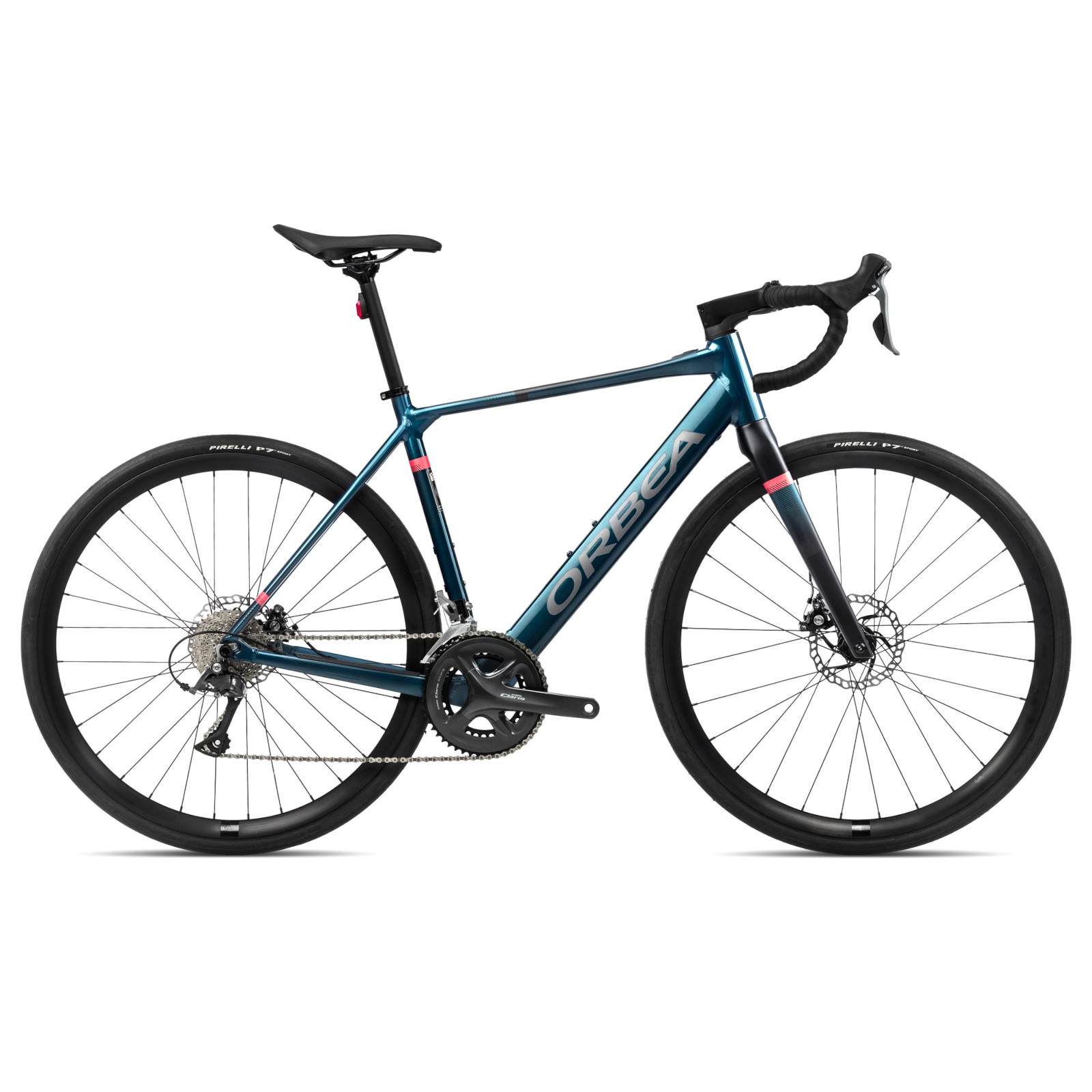 Productfoto van Orbea GAIN D50 - Racefiets E-Bike - 2024 - Borealis Blue (gloss) - Black (matt)