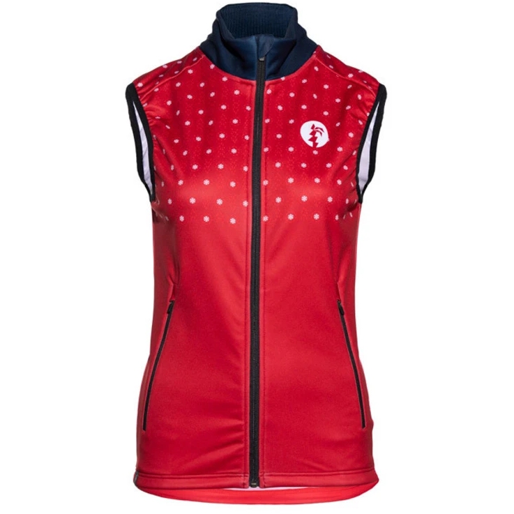 Picture of endless local Haunani Performance Vest Women - red/white
