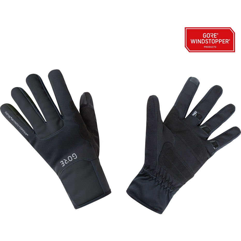 Productfoto van GOREWEAR M GORE® WINDSTOPPER® Thermo Gloves - black 9900