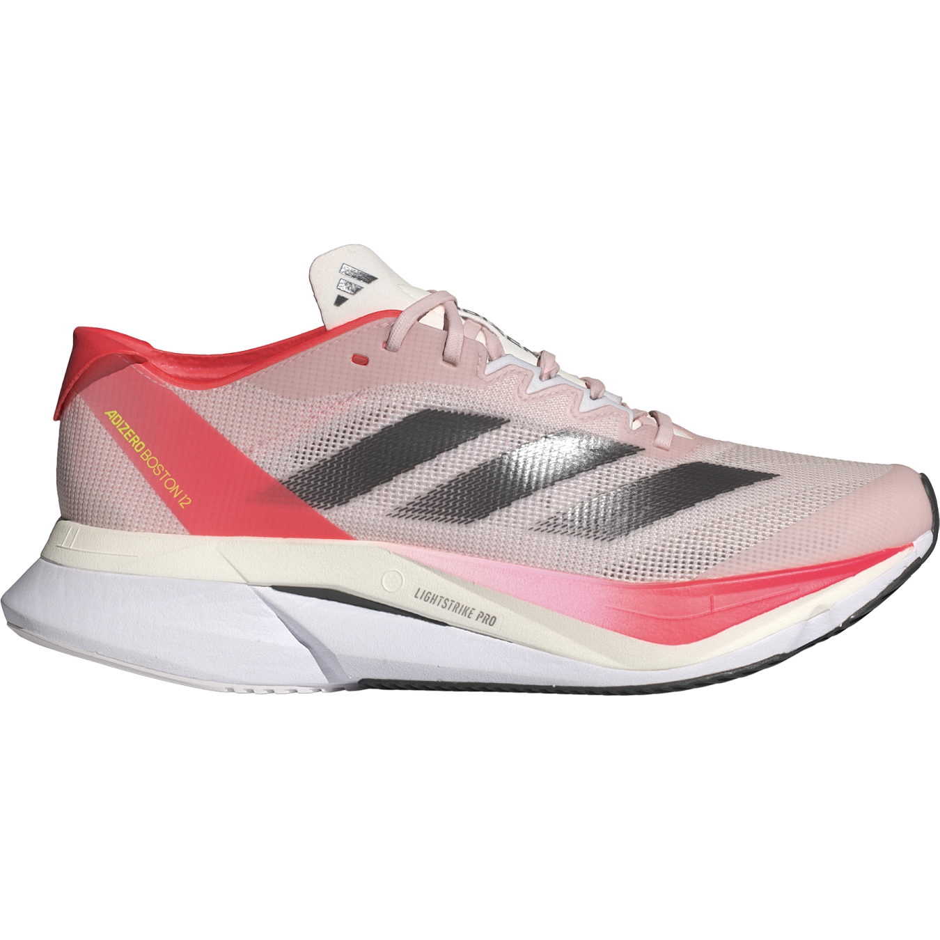 adidas Chaussures de course Femme Adizero Boston 12 sandy pink aurora metal solar red IF9218