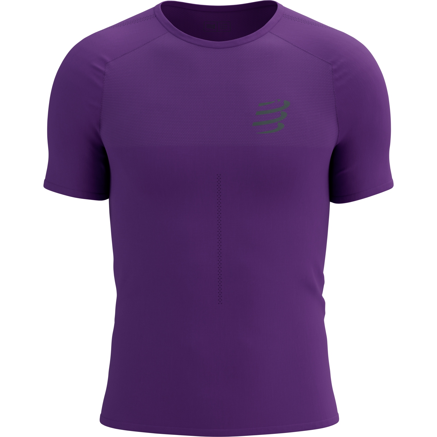 Picture of Compressport Performance T-Shirt Men - royal lilac/silver reflective