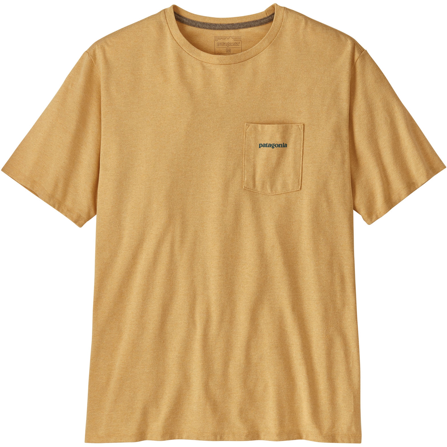 Produktbild von Patagonia Boardshort Logo Pocket Responsibili-Tee T-Shirt Herren - Beeswax Tan