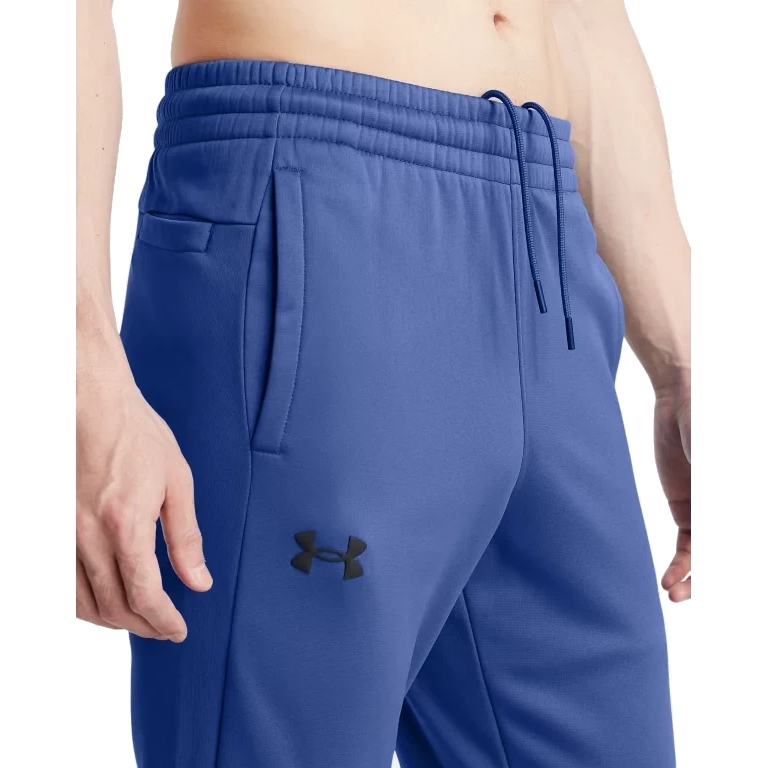 Under Armour Pantaloni da Jogging Uomo Armour Fleece Tech Blue Nero