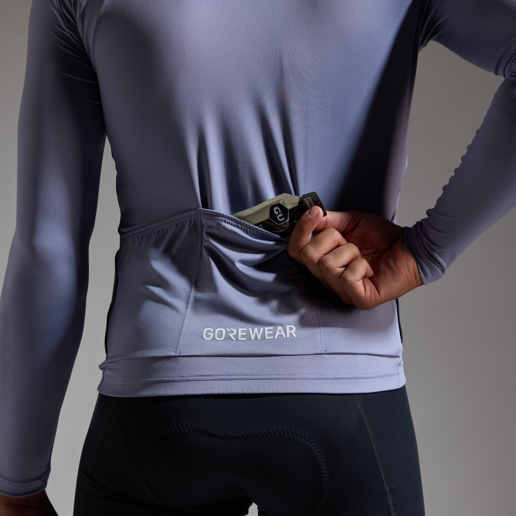 GOREWEAR Spinshift Long Sleeve Jersey Men - amethyst grey DF00