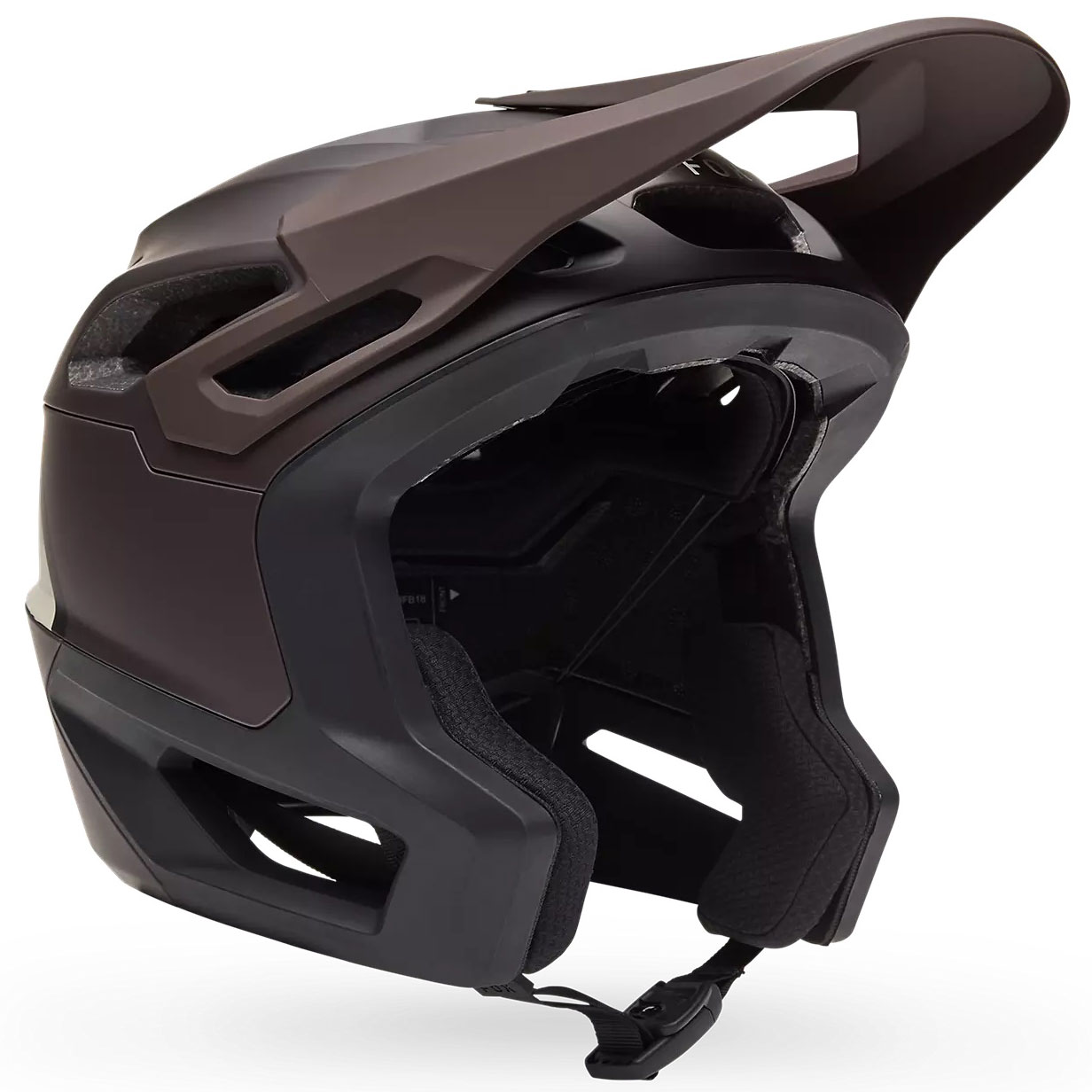 Productfoto van FOX Dropframe Pro Trail Helm - Grid - cocoa