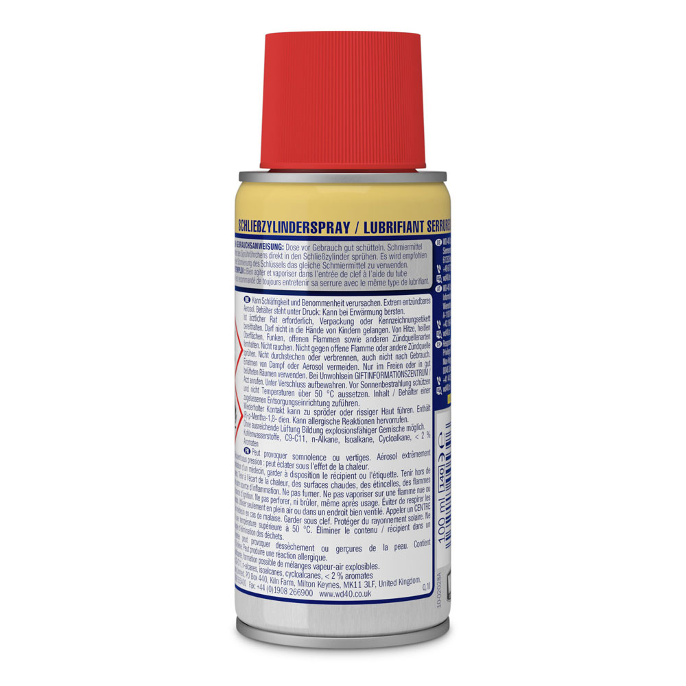 WD-40 Graisse en Spray et Lubrifiant Serrures - Serrures & Clés