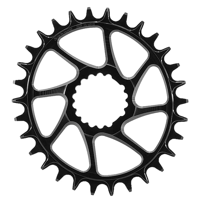 Picture of Garbaruk MTB Chainring | Oval | Cannondale/Garbaruk Direct Mount | Boost - black