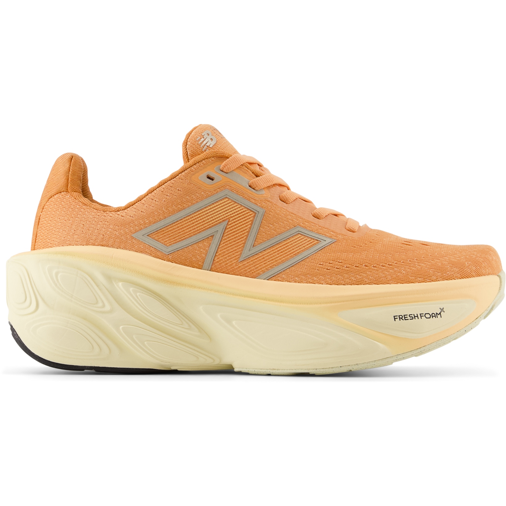 New Balance Fresh Foam X More v5 Running Shoes Women Copper Light Gold Metallic