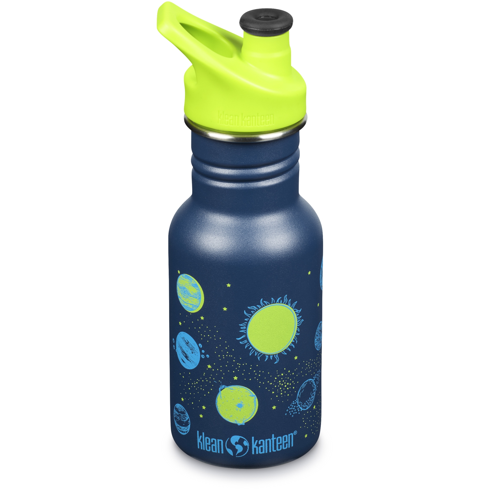 Picture of Klean Kanteen Kid Classic Sport Bottle with Sport Cap 355 ml - planets