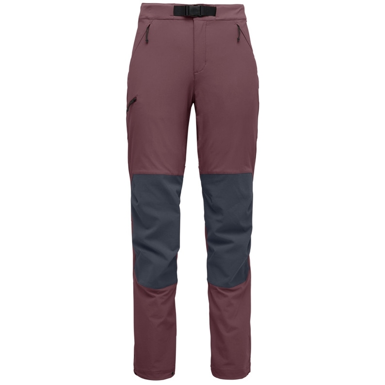 Produktbild von Black Diamond Alpine Hybrid Kletterhose Damen - Fig-Charcoal