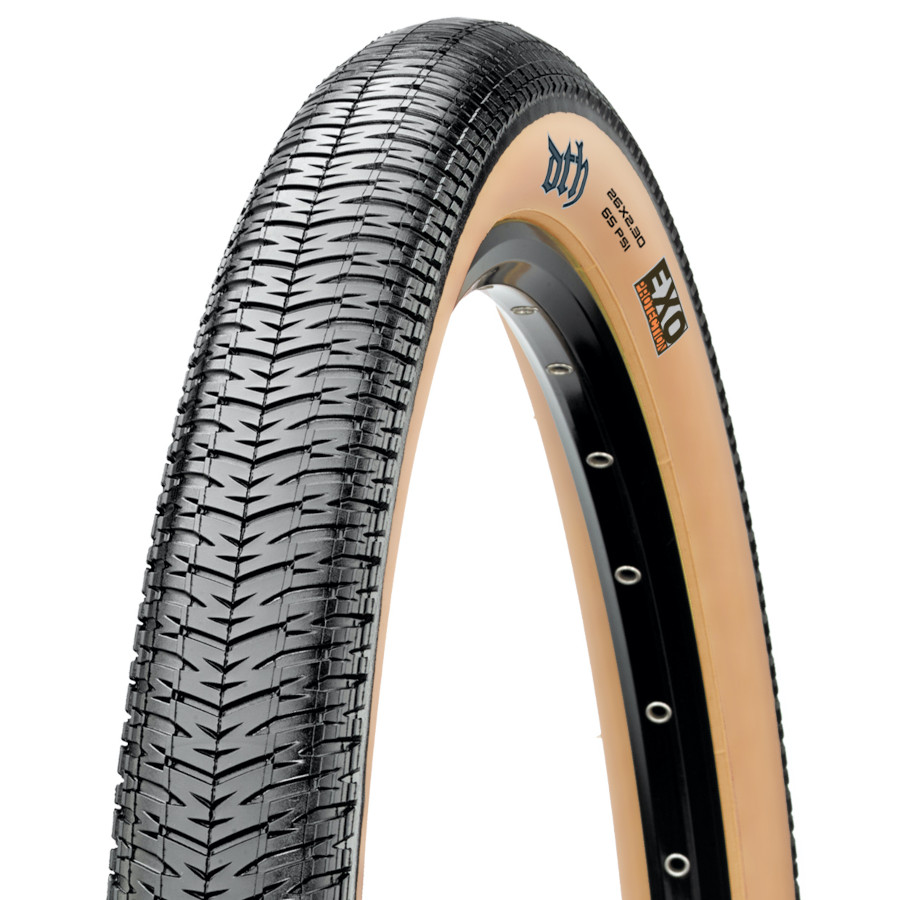 Picture of Maxxis DTH Folding Tire EXO MaxxPro - 26x2.15&quot; - tanwall
