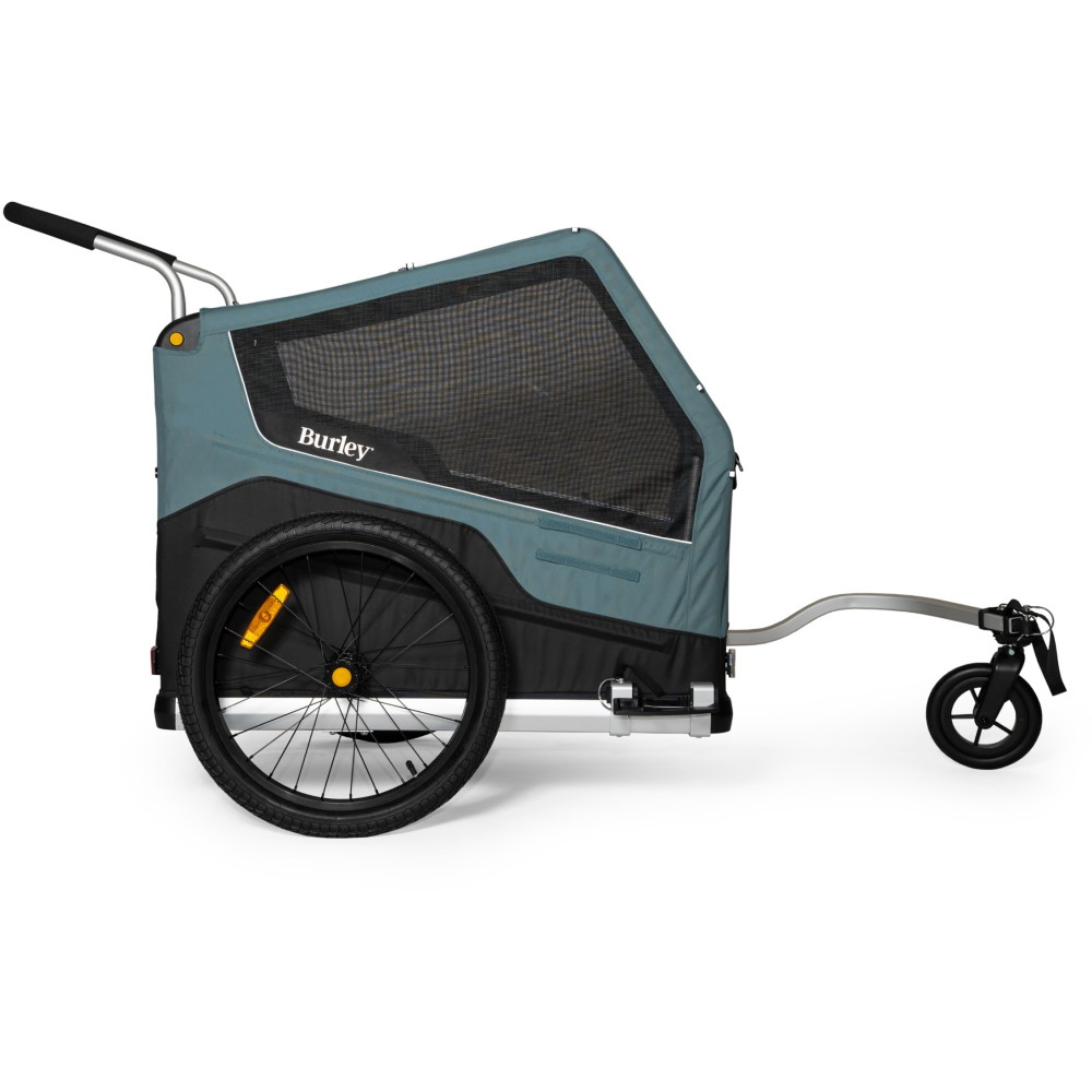 Burley Bark Ranger XL Bike Trailer for Dogs black turquoise matt BIKE24
