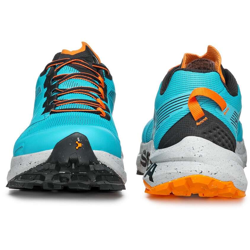 Scarpa Spin Planet Trail Running Shoes Men - azure/black | BIKE24