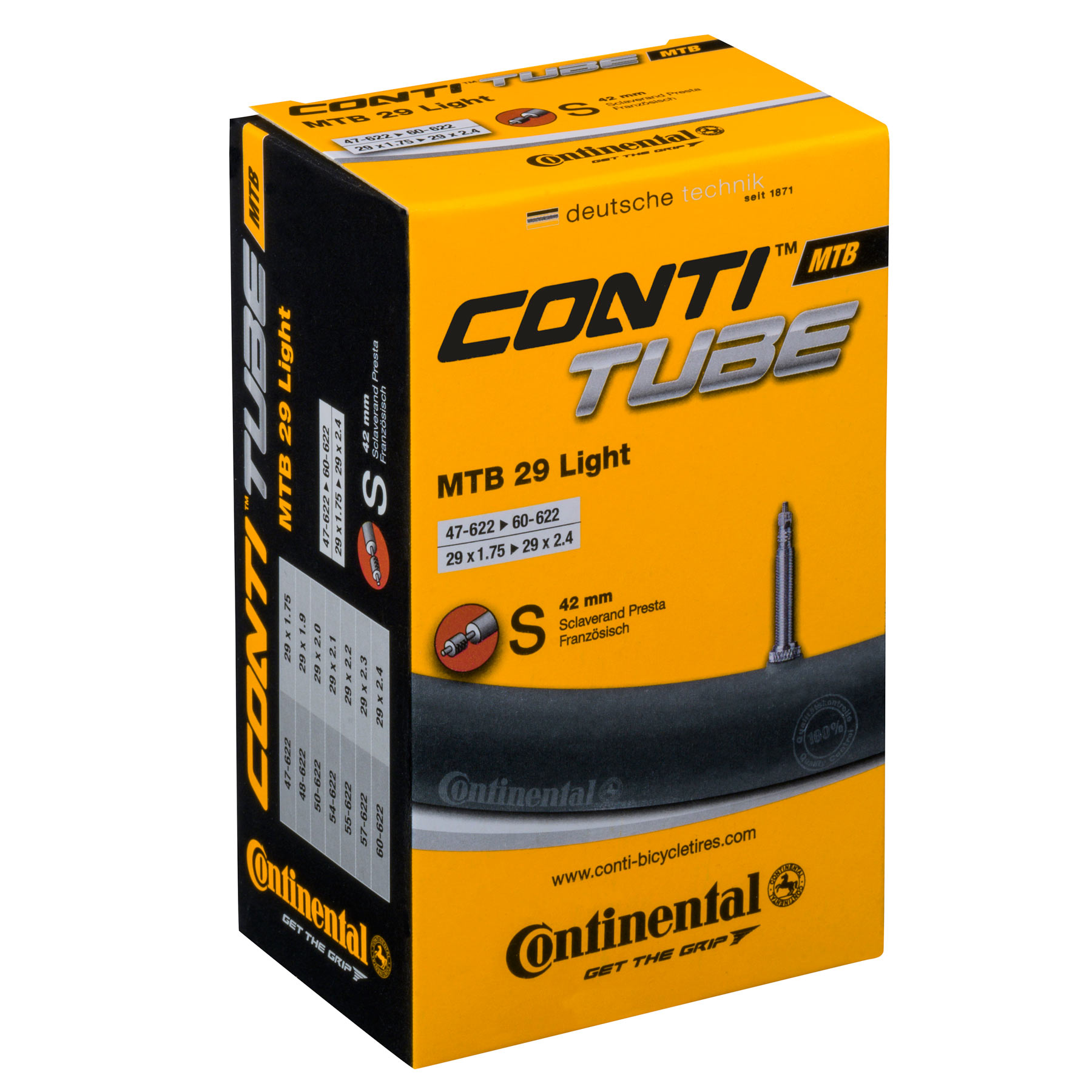 Picture of Continental MTB Inner Tube - 29&quot; | Light