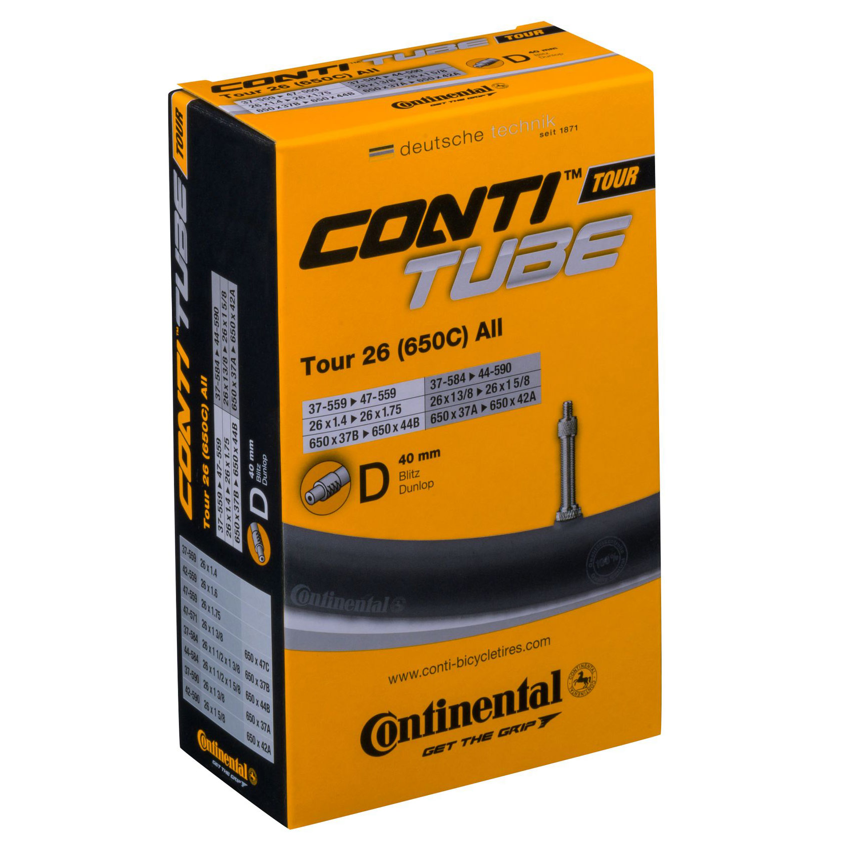 Picture of Continental Tour Inner Tube - 26&quot; | All