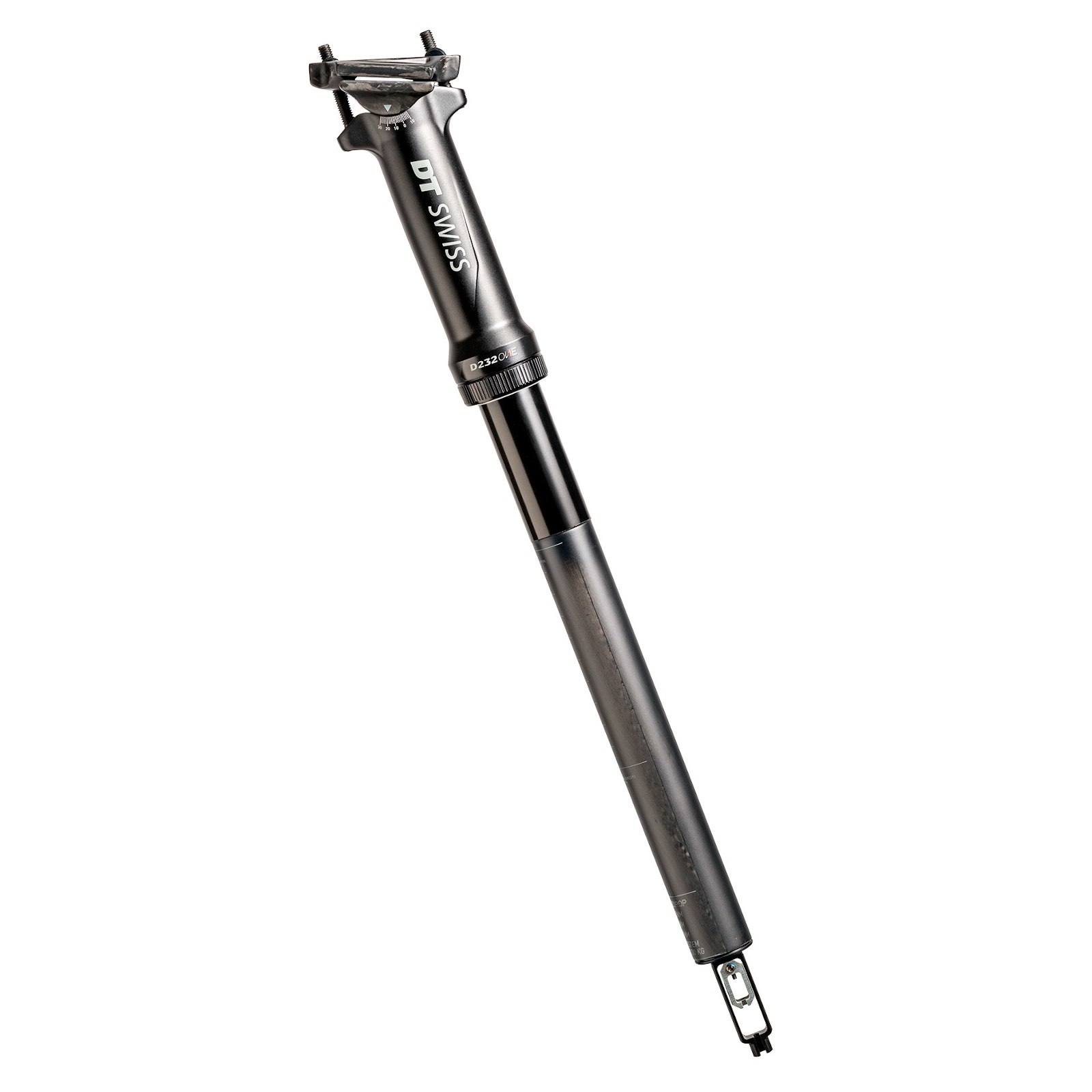 Picture of DT Swiss D 232 ONE Carbon Dropper Seatpost - 60mm Travel - 27.2mm