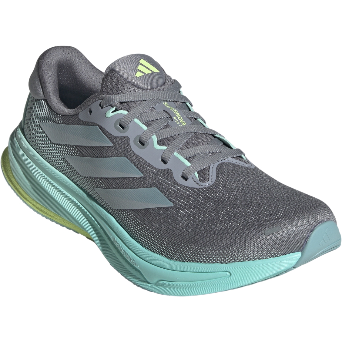 Produktbild von adidas Supernova Rise 2 Laufschuhe Damen - grey/magic grey met/flash aqua JQ7691