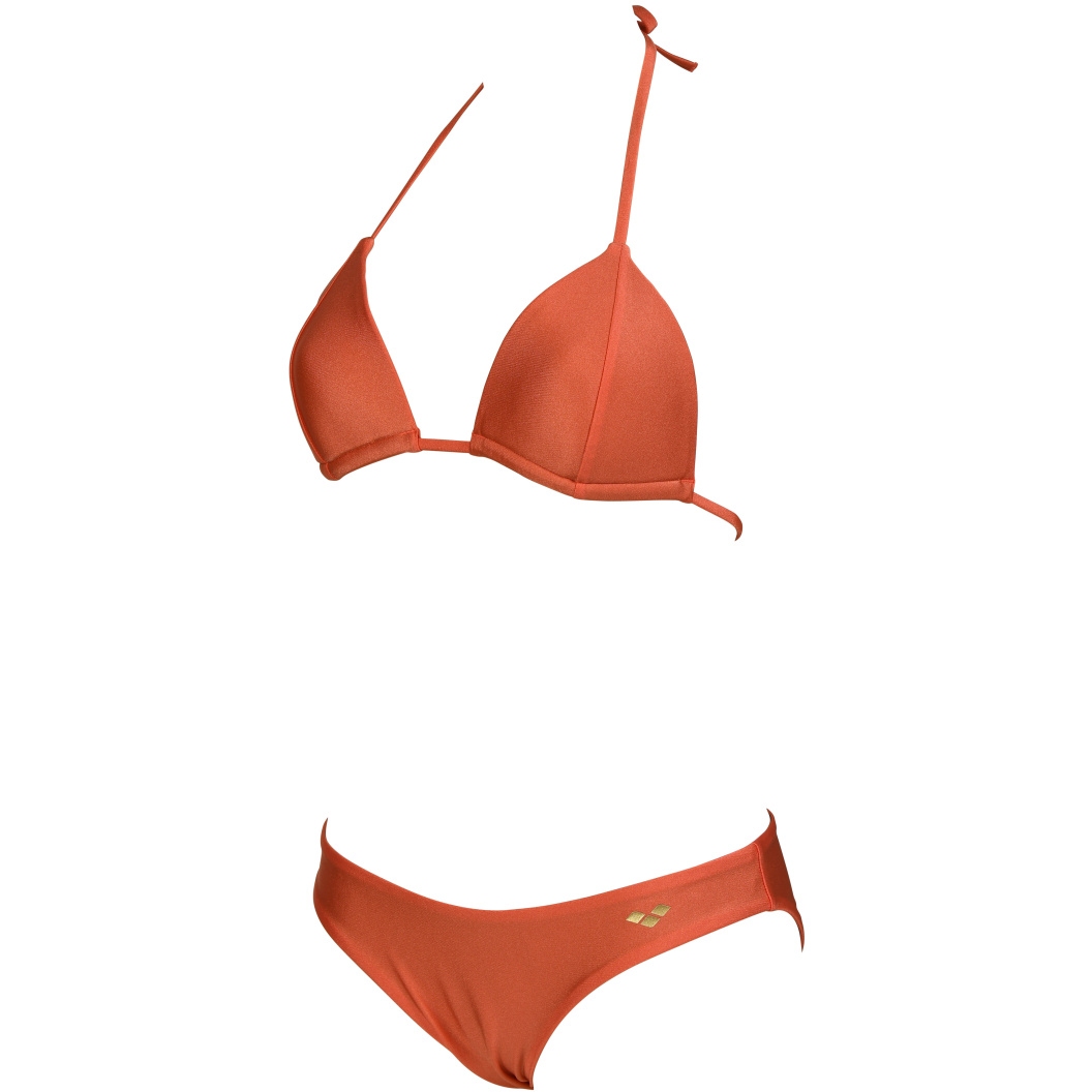 Produktbild von arena Triangle Solid Damen Bikini - Coral