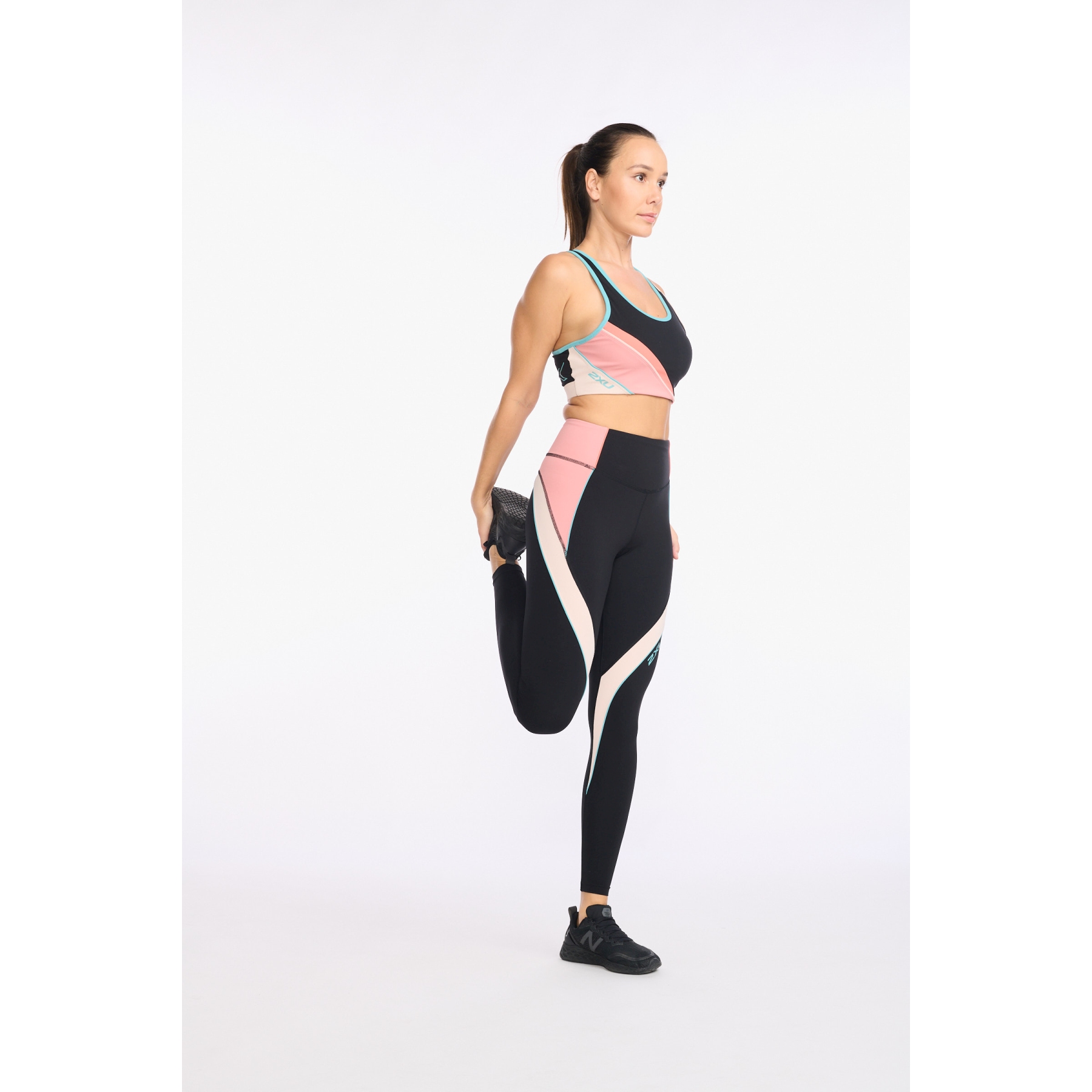 2XU Form Swift Women's Crop - rosette/peach whip