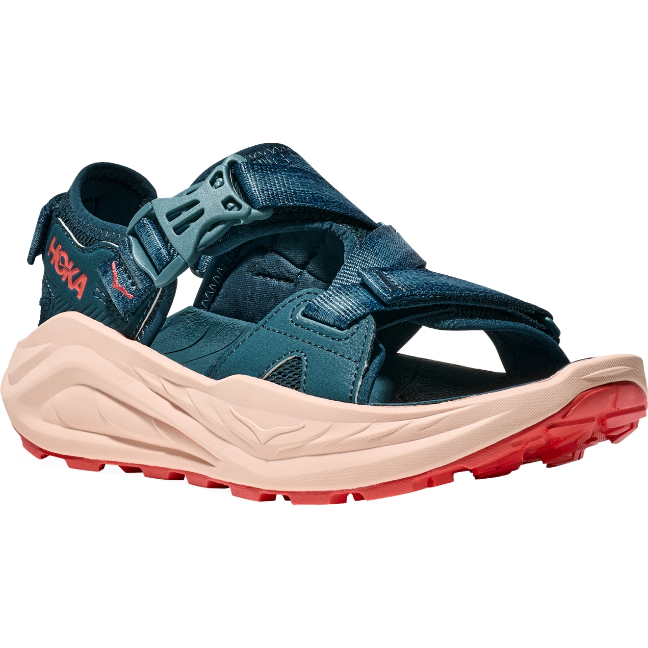 Photo produit de Hoka Sandales Femme - Infini Hike TC - blue twilight / grapefruit