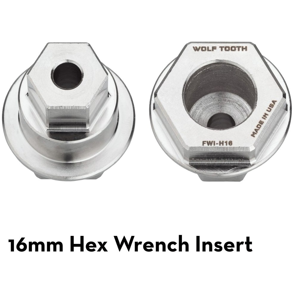 Picture of Wolf Tooth Ultralight 16mm Hex Wrench Insert FWI-H16