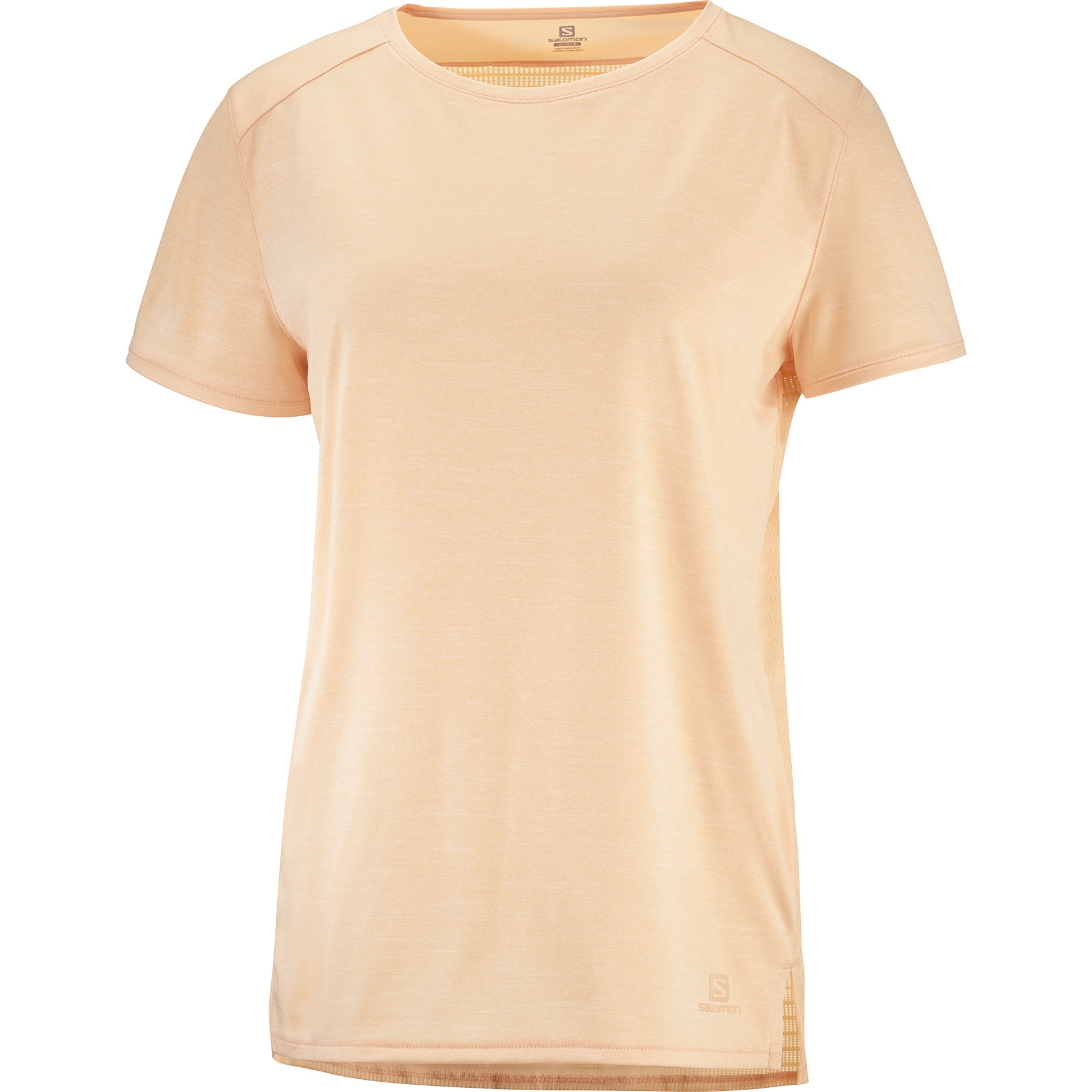 Produktbild von Salomon Outline Summer T-Shirt Damen - apricot ice